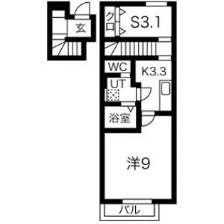 first花巻【2階】の間取り