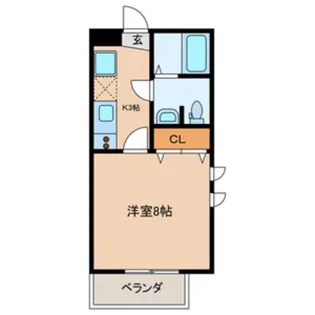 アロッジオK【4階】の間取り