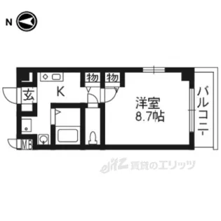 M’プラザ津田駅前十一番館【4階】の間取り
