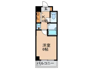 サンライズ壱番館【2階】の間取り