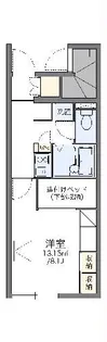 レオパレスアンシャンテ【1階】の間取り