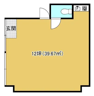 フジコービルII【1階】の間取り