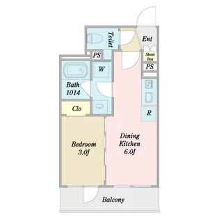 Jブラン北綾瀬【2階】の間取り