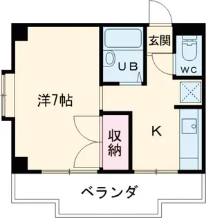 ブリッジコート新鵜沼【2階】の間取り