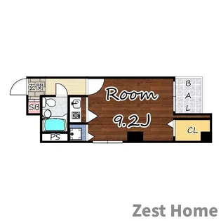 ダイアパレス尼崎【8階】の間取り