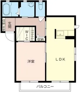 rosa【2階】の間取り