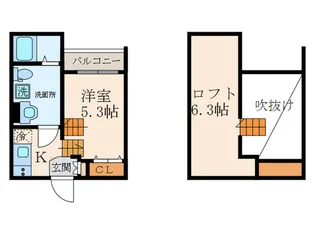 Imperial Tower【1階】の間取り
