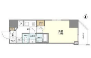 ドゥーエ東大前(旧シーズンフラッツ文京東大前)【3階】の間取り