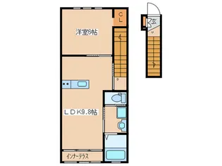 エルアージュ【2階】の間取り