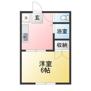 エステートピアさかいI【2階】の間取り