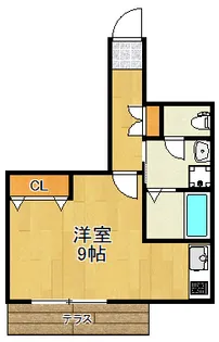 ソノアカーサ【1階】の間取り