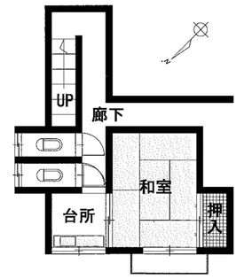 斉藤荘【2階】の間取り