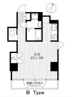 Yビル足立江北ティアラ【4階】の間取り