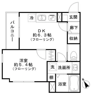 KOOLINA【1階】の間取り