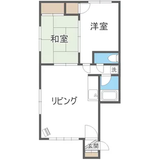 ルーベデンス山本【3階】の間取り