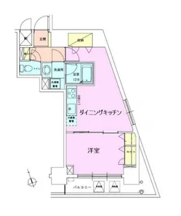 銀座レジデンス伍番館【3階】の間取り