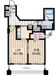 サングランパ【3階】の間取り