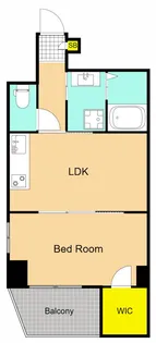 Finesse大井町【3階】の間取り