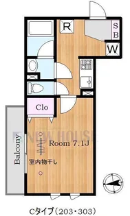 BLD.KODA神楽坂【2階】の間取り