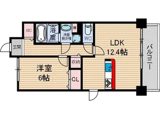 メゾンさわやか【3階】の間取り