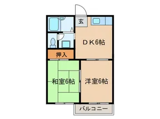 サンビレッジ C【2階】の間取り
