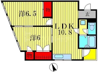徳増第一ビル【3階】の間取り
