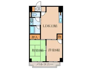 グレイスアヴェニュー【2階】の間取り