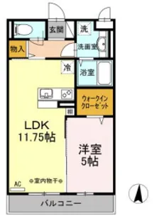 ベルウッド【2階】の間取り