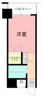 アメニティ旭【6階】の間取り