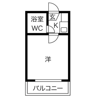 アルシャイン御幸【2階】の間取り