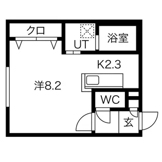 Blanc Noir N9【3階】の間取り