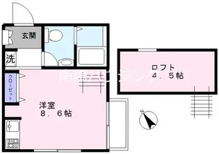 コアパレス常葉3【2階】の間取り