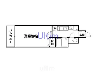 ハウスセゾン両替町【5階】の間取り
