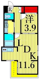 ARTECA【2階】の間取り