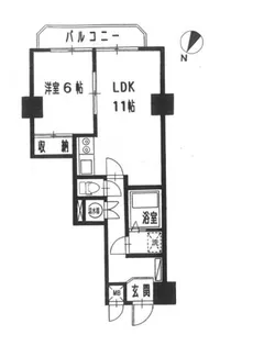 グランドメゾン恵比寿東【4階】の間取り