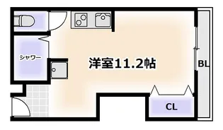 ハイツフルネス【2階】の間取り