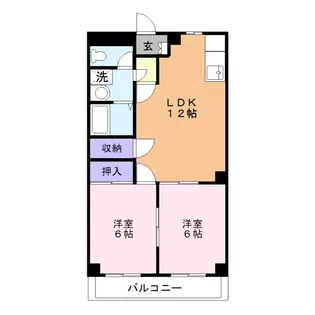 ITOHビルディング【4階】の間取り