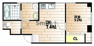シャルム並木【3階】の間取り