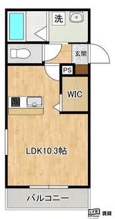 LFB APARTMENT桜木I【1階】の間取り