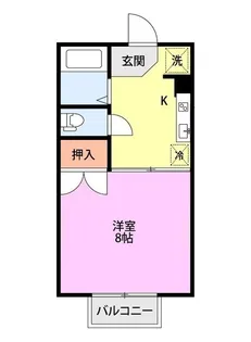 クオリティ五智【1階】の間取り