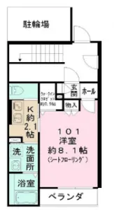 MINARIA【1階】の間取り