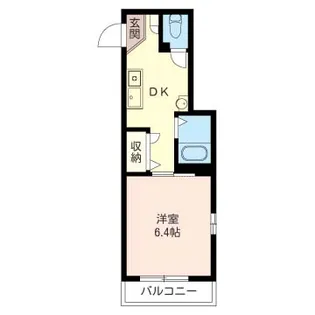 ポワンデュジュール【3階】の間取り