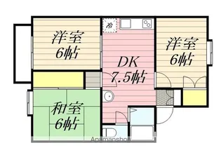 ファミュ名島【2階】の間取り