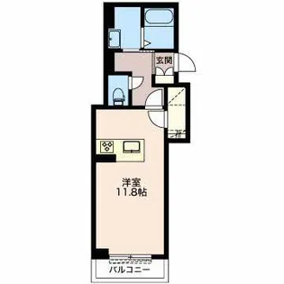 セントリーチェ西丸之内【3階】の間取り