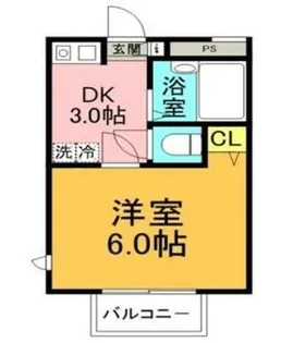 ヒルトップ鶴川【1階】の間取り