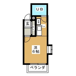 ラ・エスタシオン【2階】の間取り