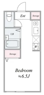 パークビラ芦花【1階】の間取り