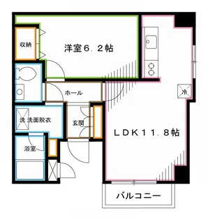 東高円寺ハイム【3階】の間取り