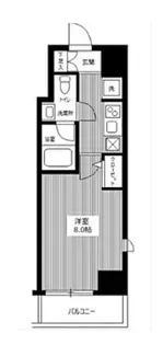 アイル東京深川【3階】の間取り