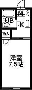 向日葵ハイツ【2階】の間取り